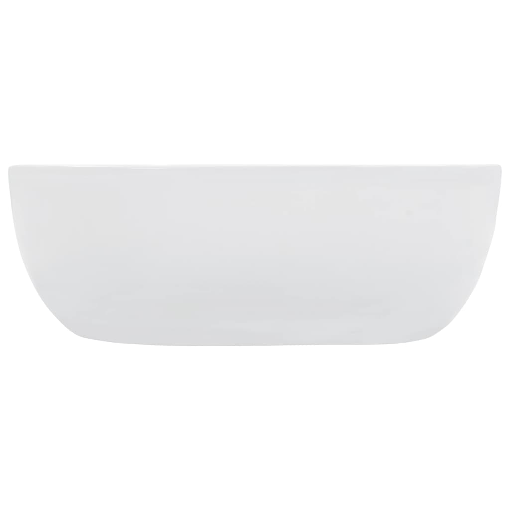 Bathroom sink, white, 42.5x42.5x14.5 cm, ceramic