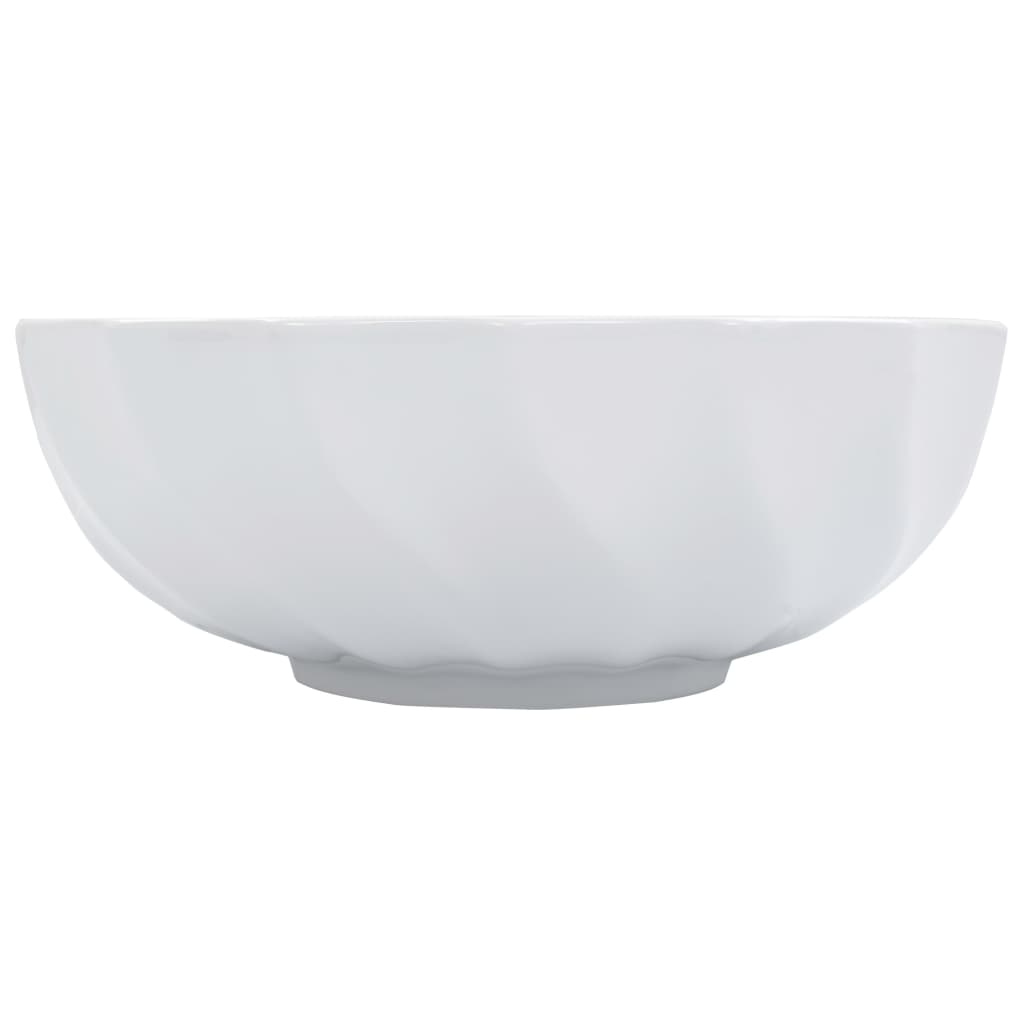 Bathroom sink, white, 46 x 17 cm, ceramic