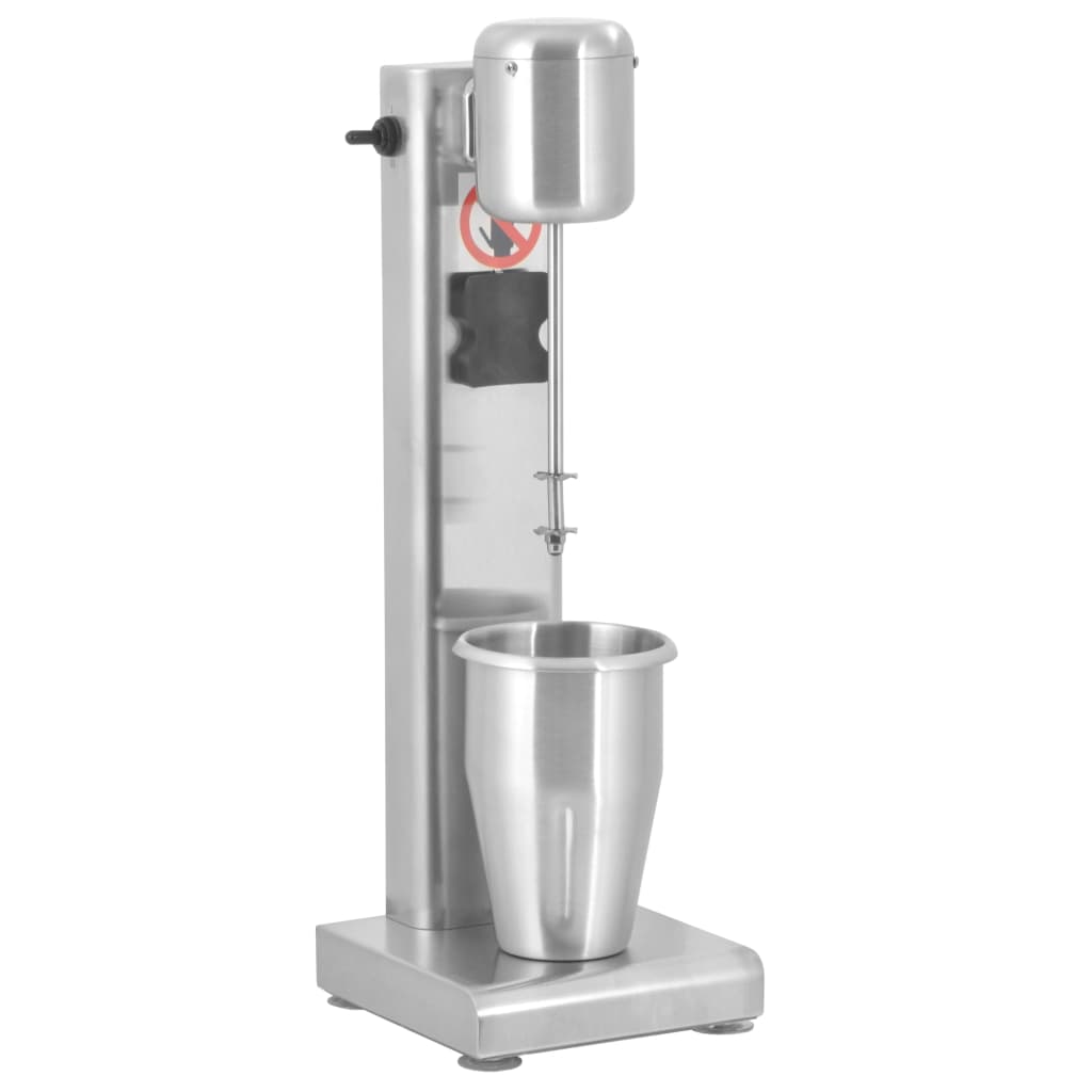 Milkshake mixer, 1 L, stainless steel