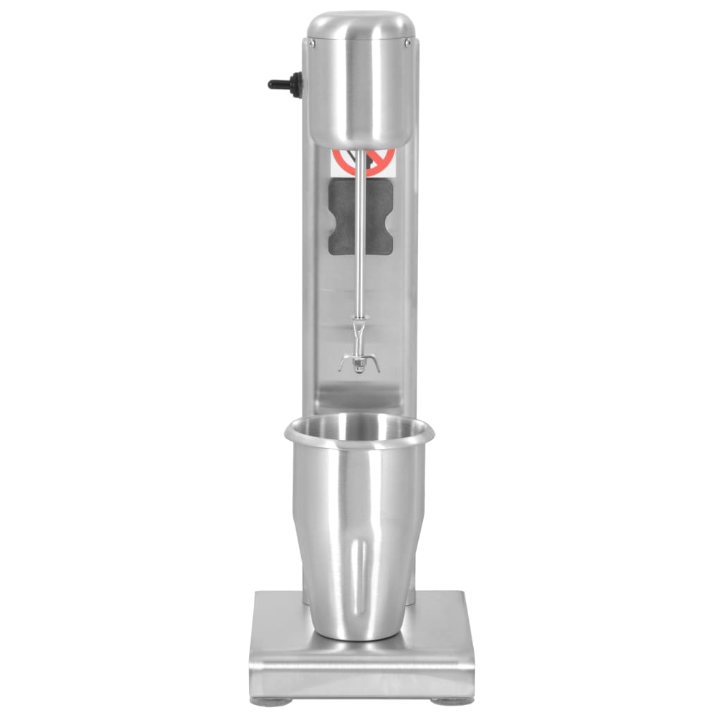 Milkshake mixer, 1 L, stainless steel