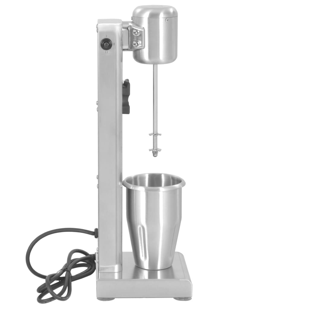 Milkshake mixer, 1 L, stainless steel