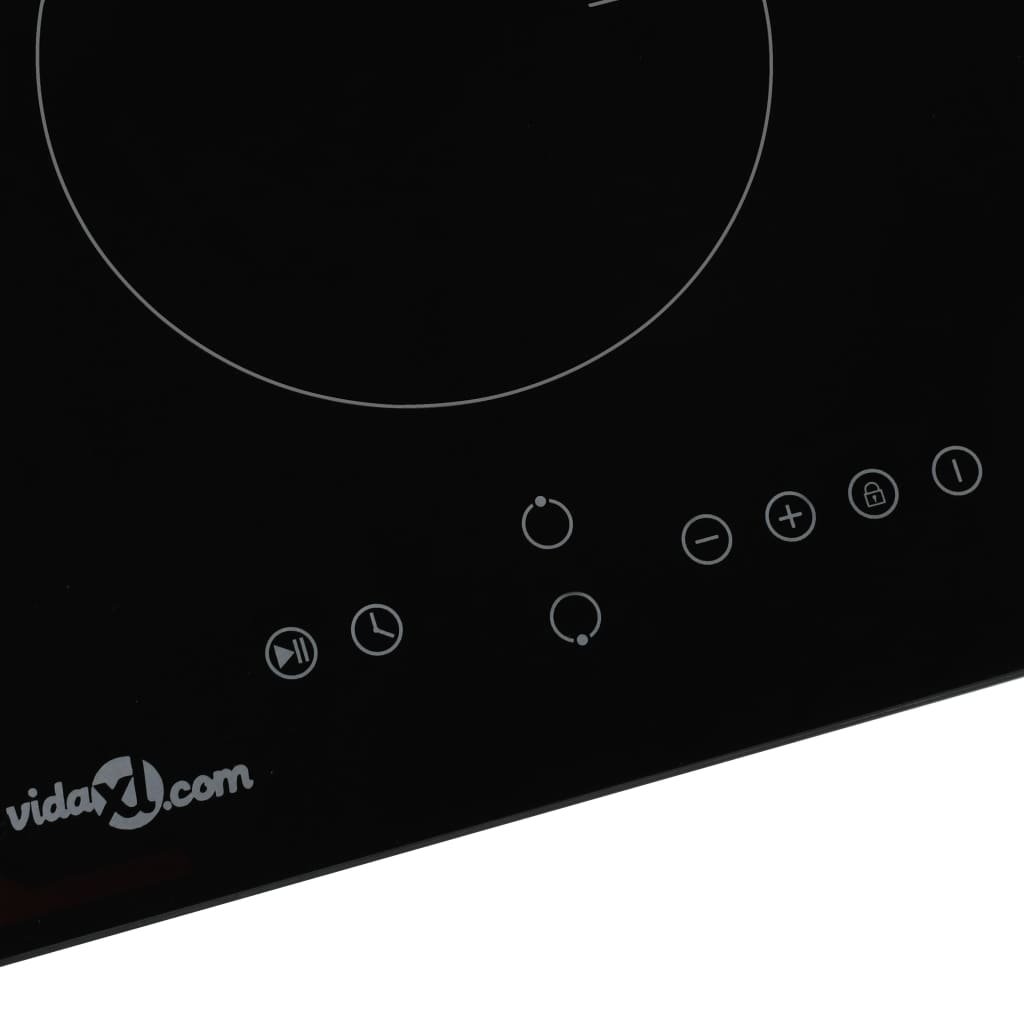 2-burner induction hob, touch control, glass 3500 W