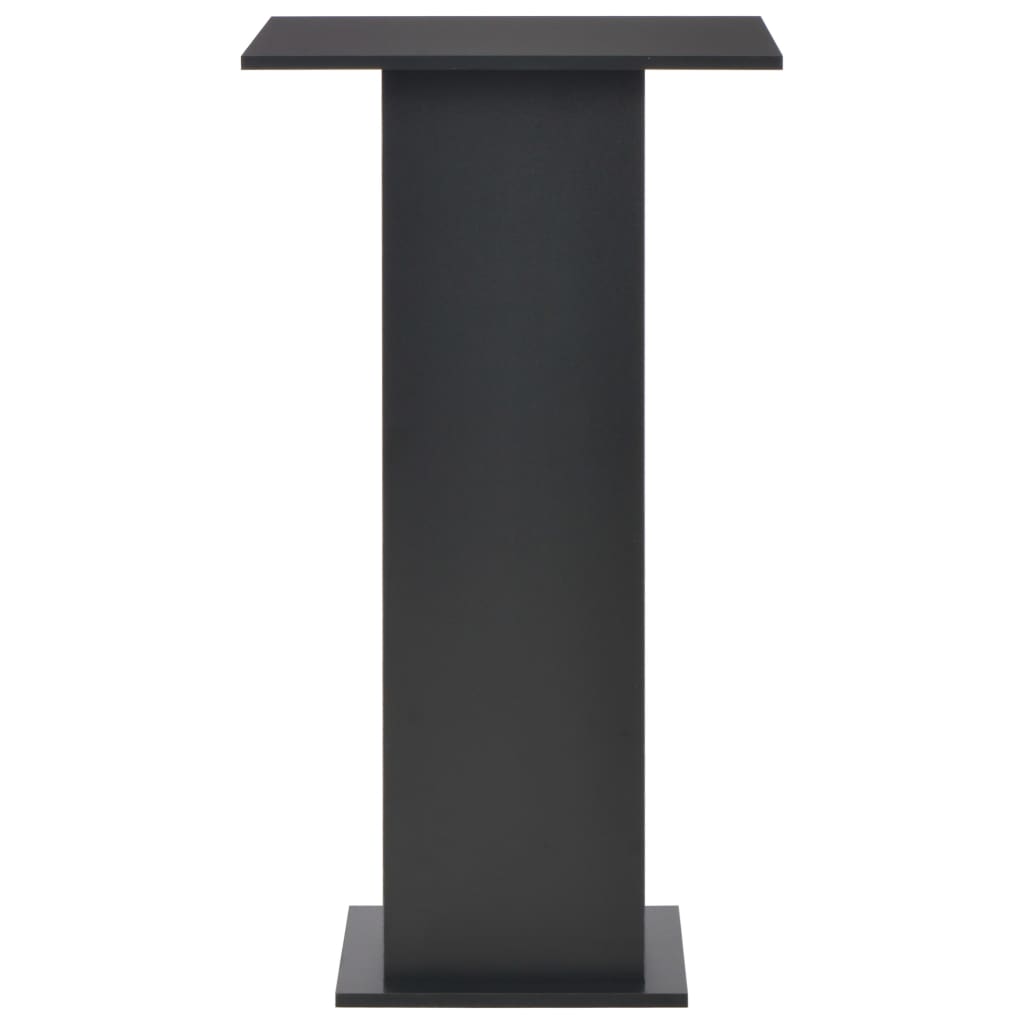 Bar table, black, 60 x 60 x 110 cm