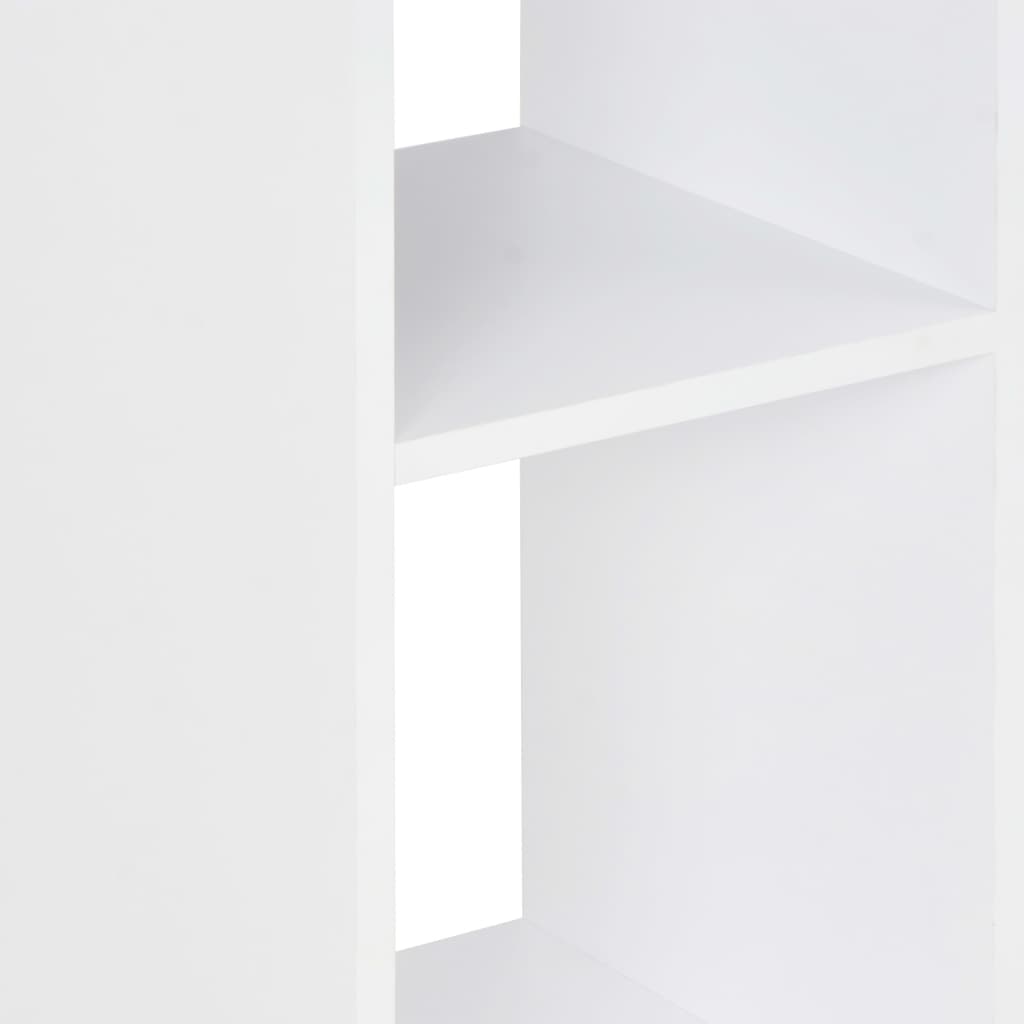 Bar table, white and anthracite grey, 60 x 60 x 110 cm