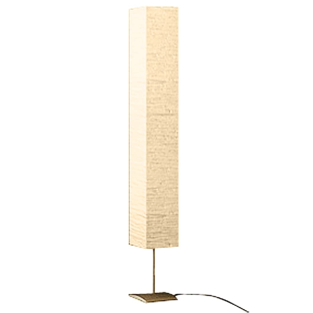 Floor lamp with steel base 170 cm Cream