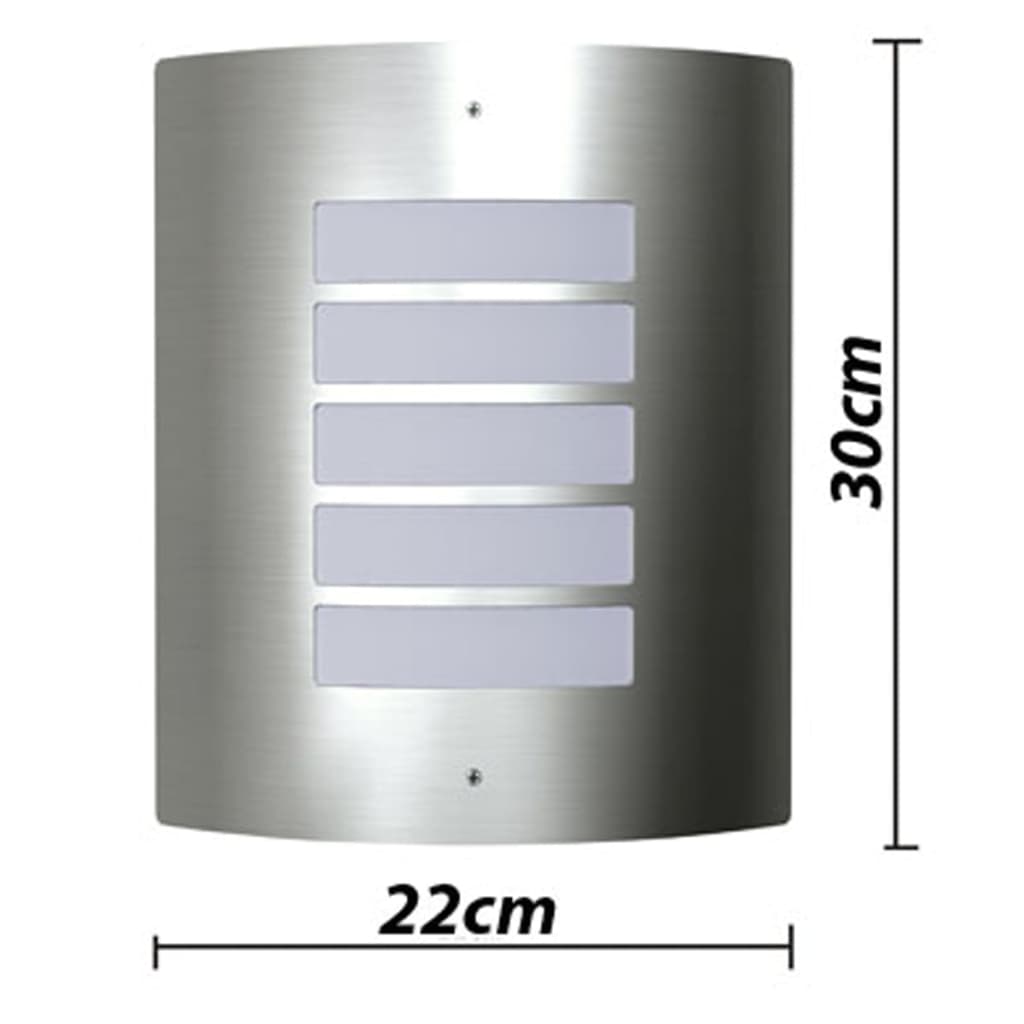 Lampă de exterior 60 W 2 buc