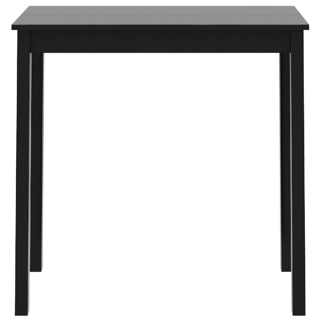 MDF bar table, black, 115x55x107 cm