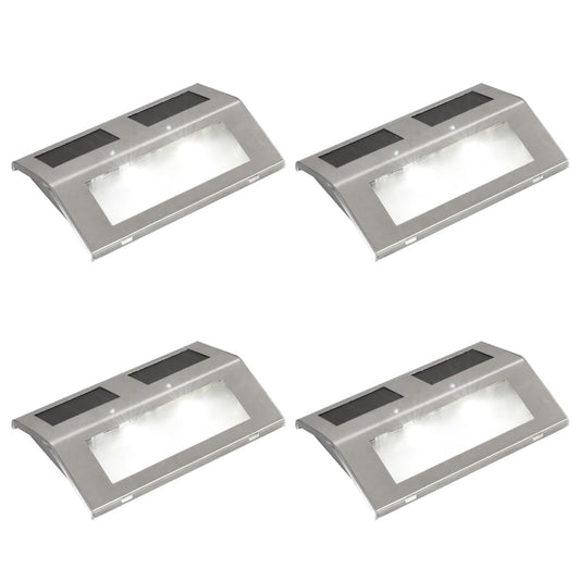 4 x solar stair lights