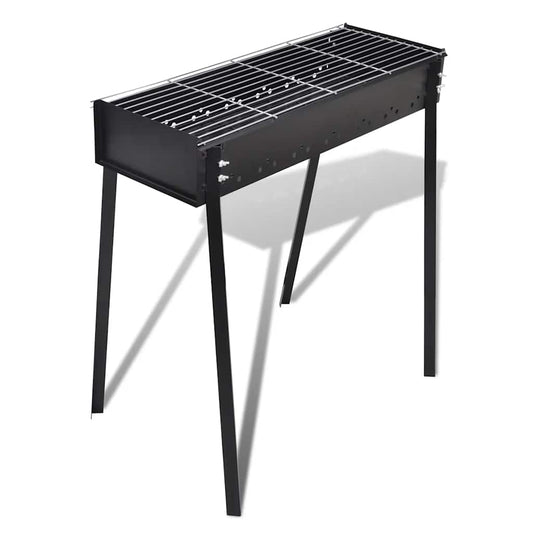 Square charcoal grill, 75 x 28 cm