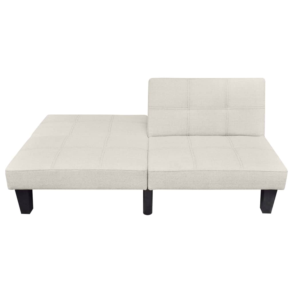 Sofa bed, beige, adjustable