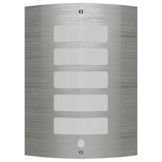 Stainless steel motion sensor wall light