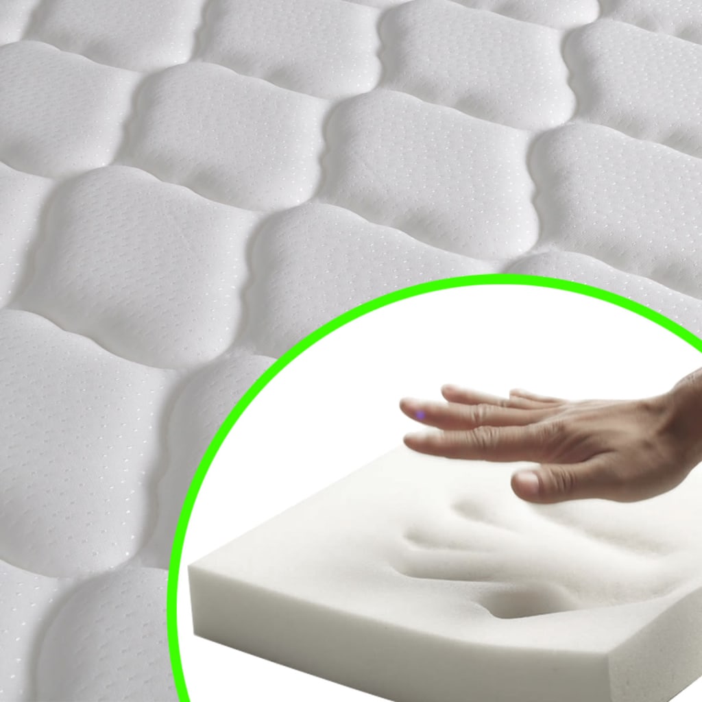 Memory foam mattress, 200 x 120 x 17 cm