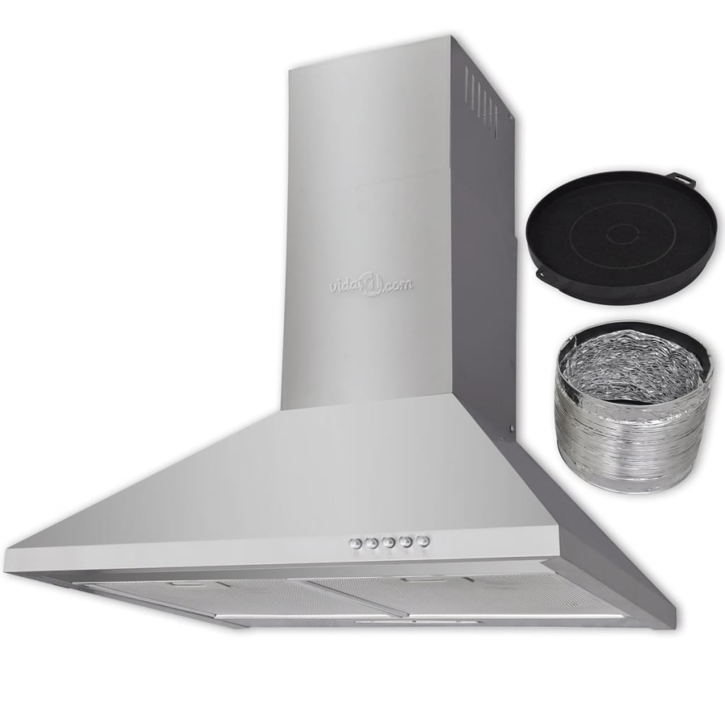 Kitchen hood, 600 mm, stainless steel