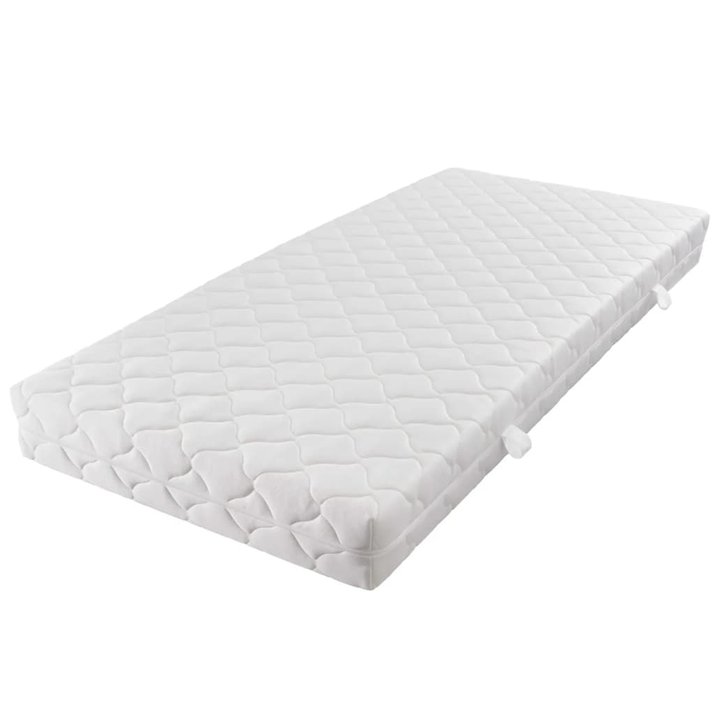 Mattress with washable cover 200 x 80 x 17 cm