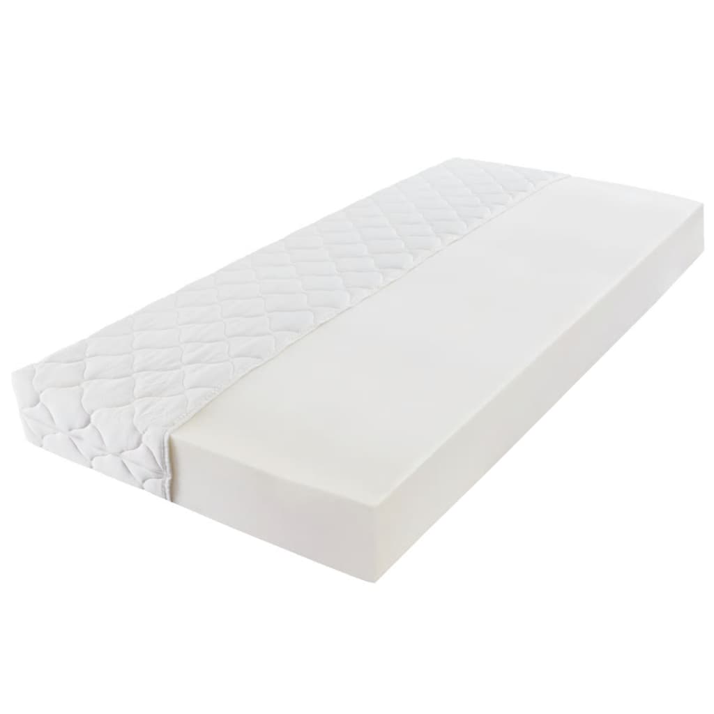 Mattress with washable cover 200 x 80 x 17 cm