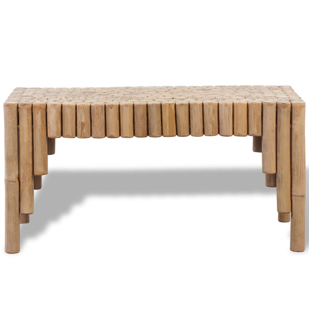 Bamboo coffee table