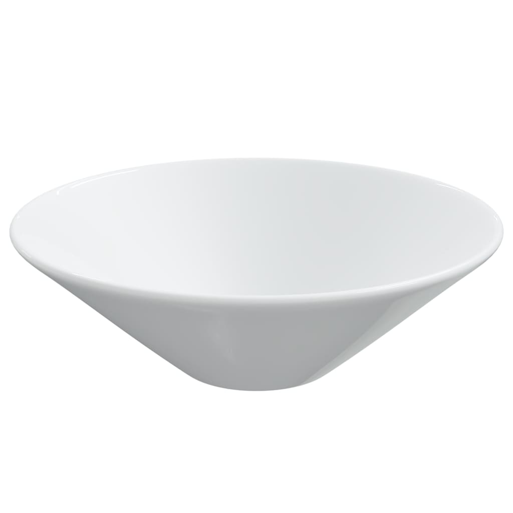 Round ceramic sink, 2 pcs. (Not sold individually)