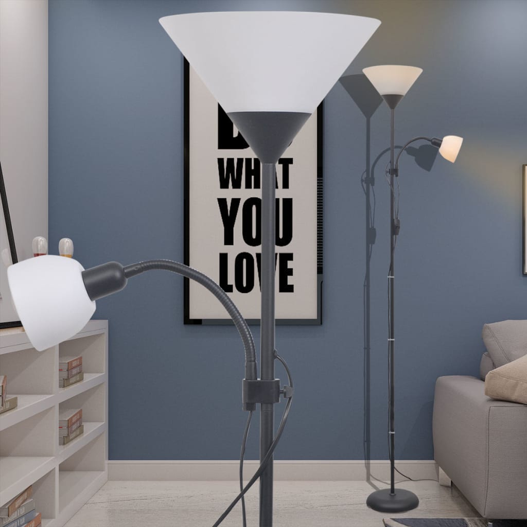 Floor lamp, black