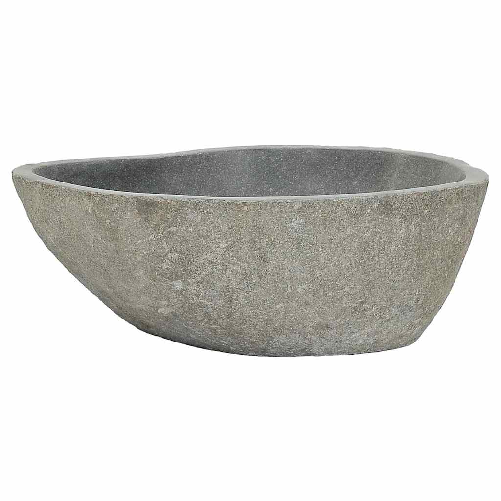 River stone sink, (37-46)x(29-36) cm, oval