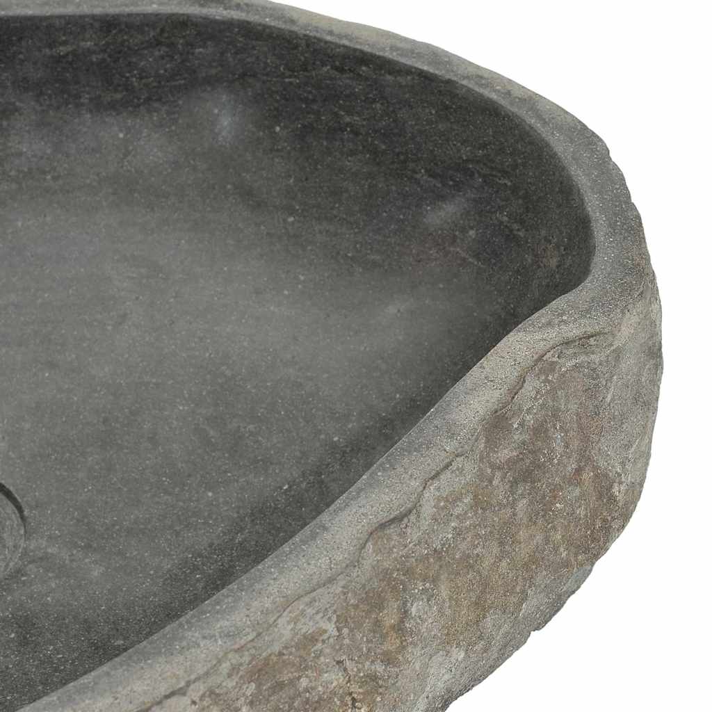 River stone sink, (45-53)x(34-41) cm, oval