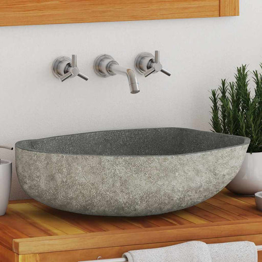 River stone sink, (45-53)x(34-41) cm, oval