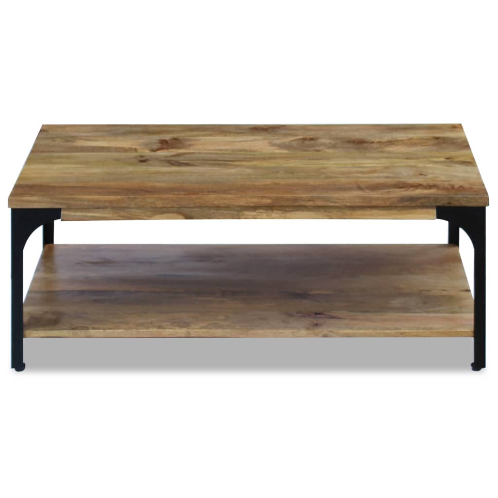 Mango wood coffee table 100x60x38 cm