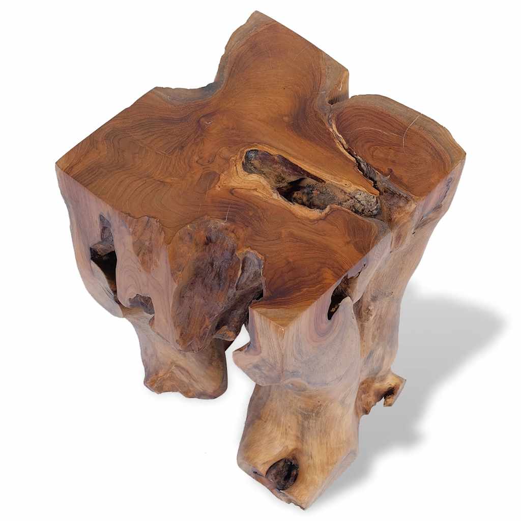 Stool, solid teak wood