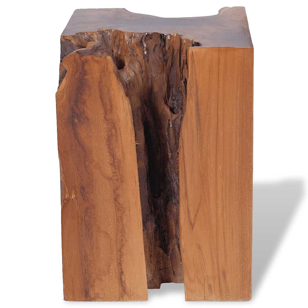 Stool, solid teak wood