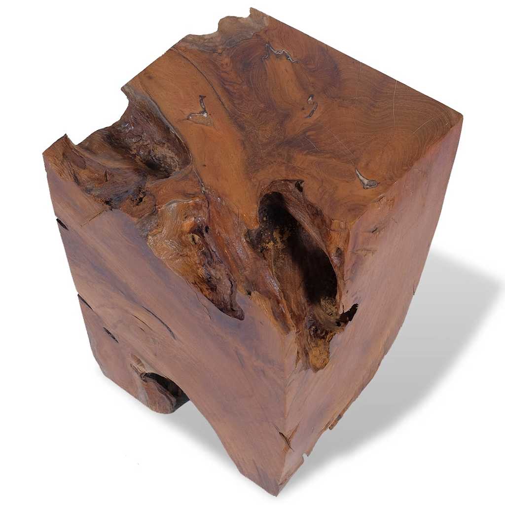 Stool, solid teak wood