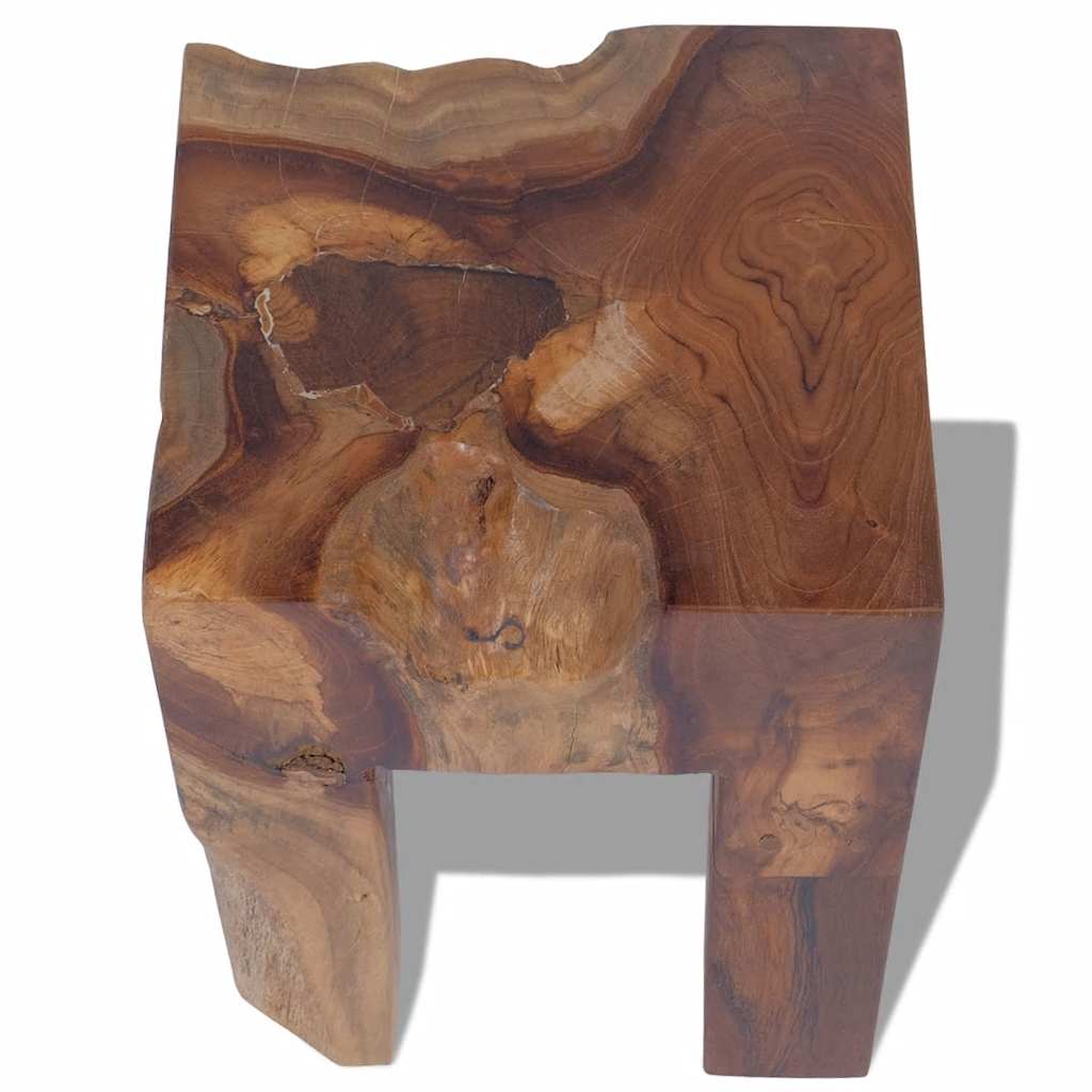 Stool, solid teak wood