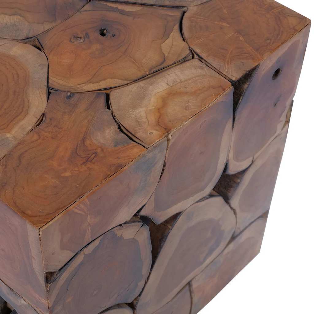 Stool, solid teak wood