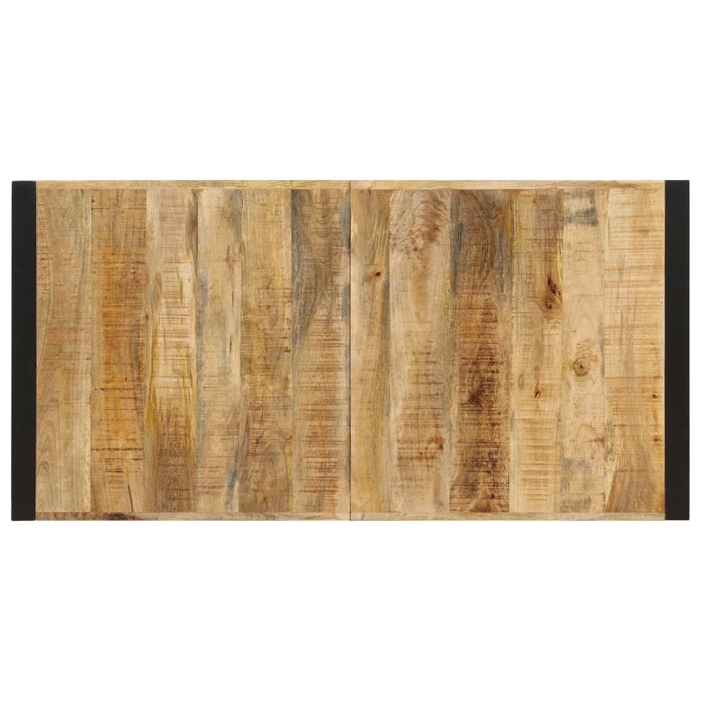 Kitchen table, 140x70x75 cm, solid mango wood