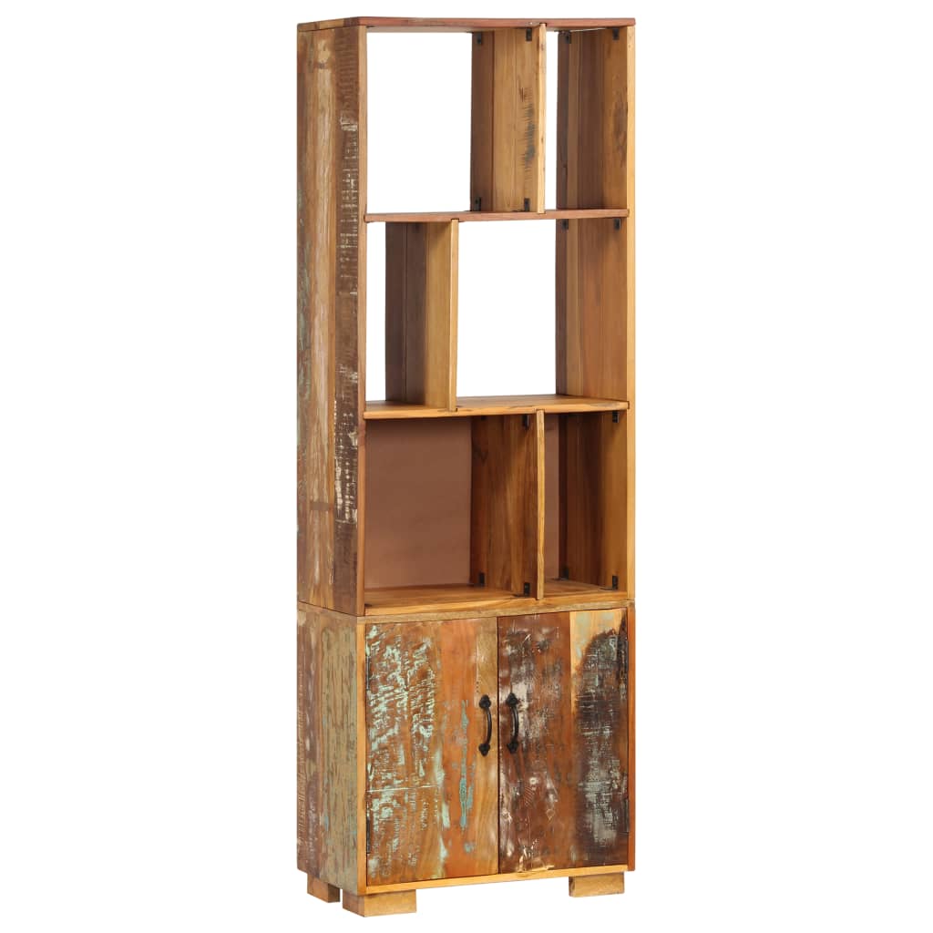 Bookcase, 60 x 35 x 180 cm, solid recycled wood