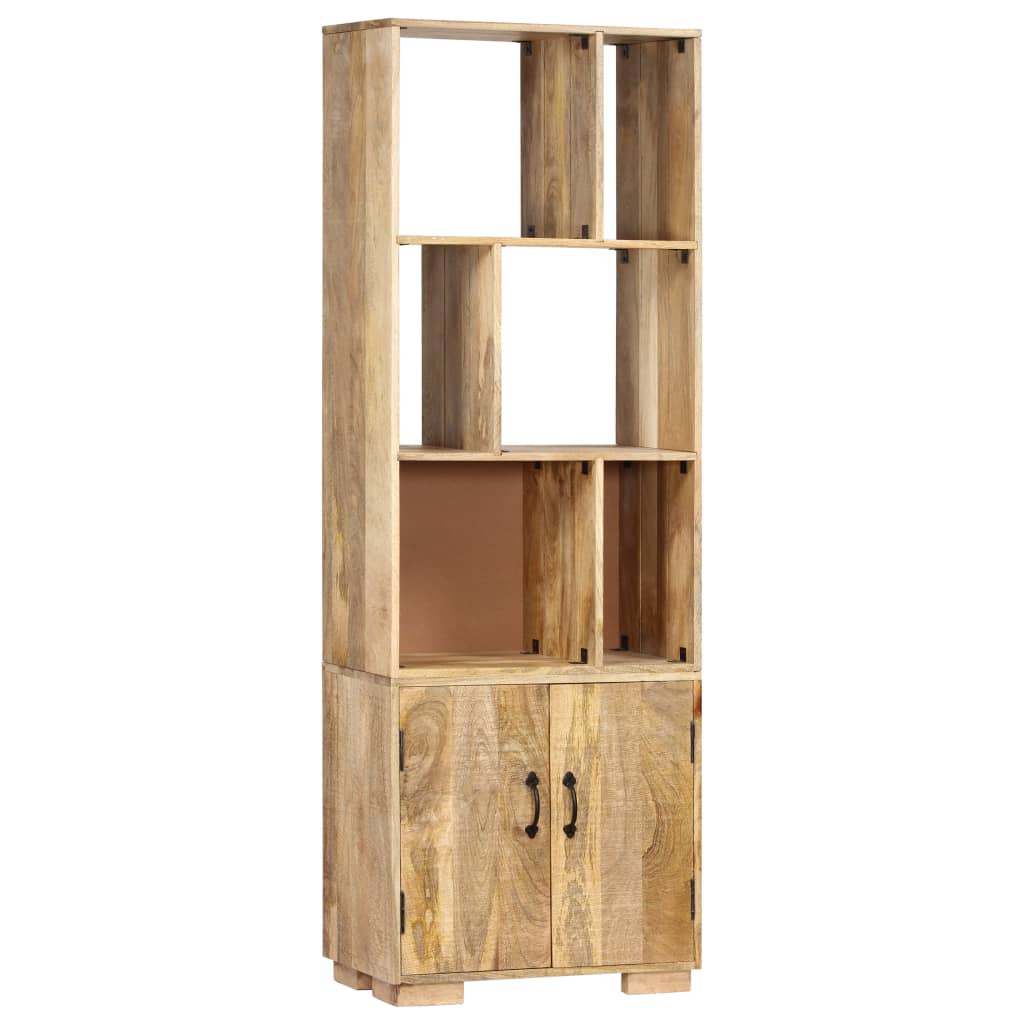 Bookcase, 60 x 35 x 180 cm, solid mango wood