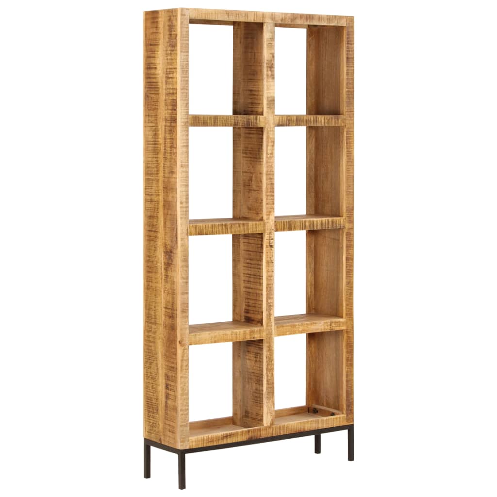 Bookshelf, 80 x 25 x 175 cm, solid mango wood