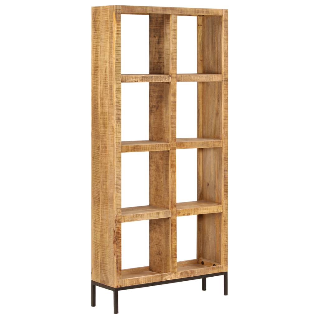 Bookshelf, 80 x 25 x 175 cm, solid mango wood