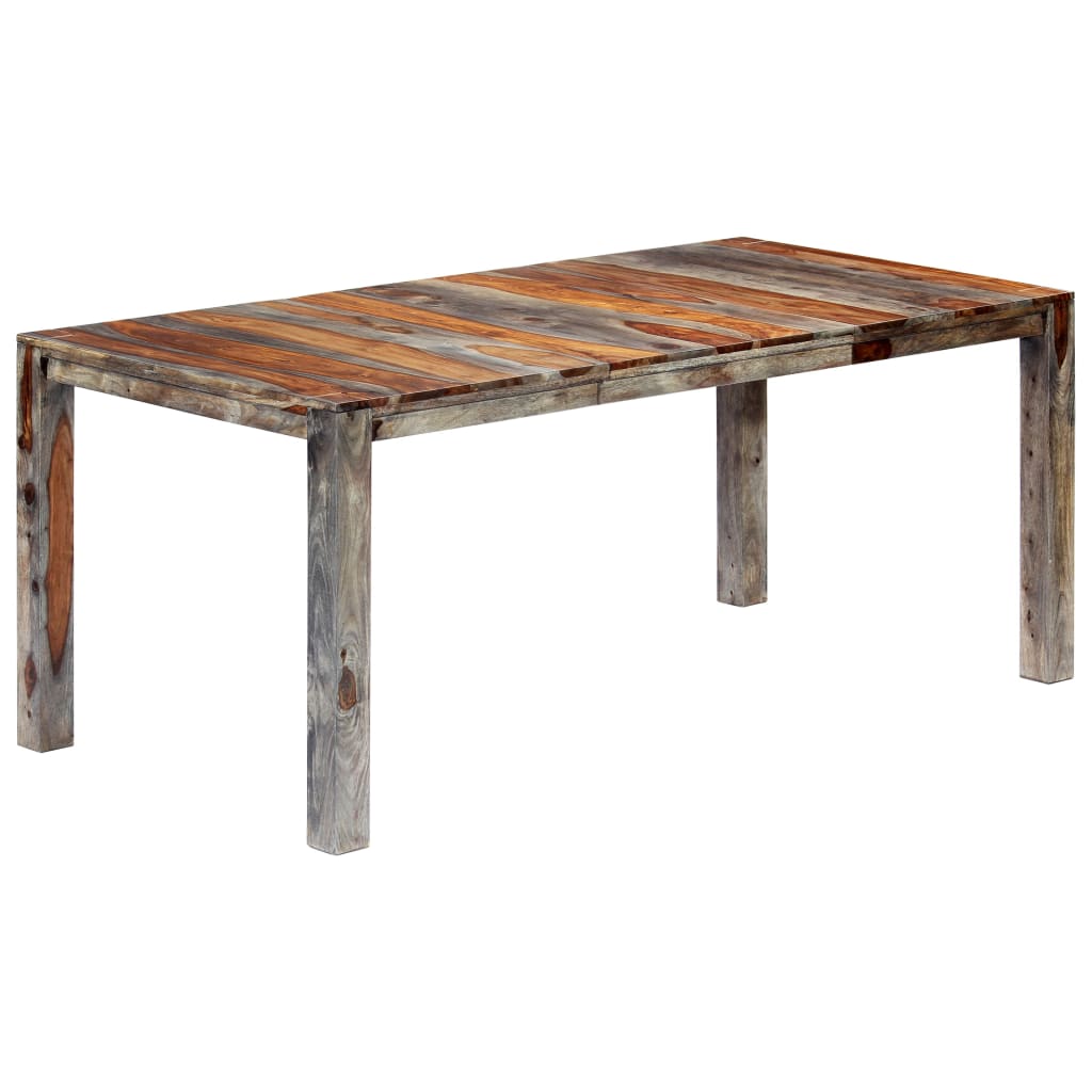 Kitchen table, 180 x 90 x 76 cm, solid sheesham wood