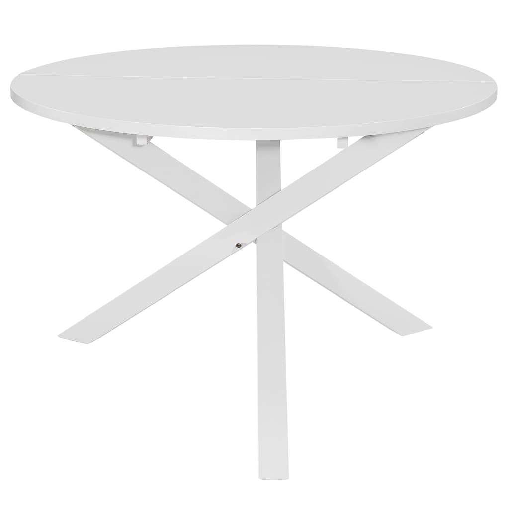 Kitchen table, white, 120 x 75 cm, MDF