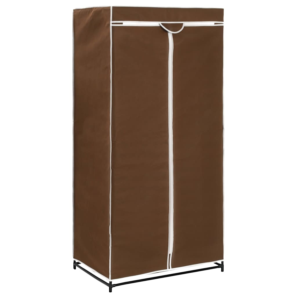 Wardrobes, 2 pcs., brown, 75 x 50 x 160 cm