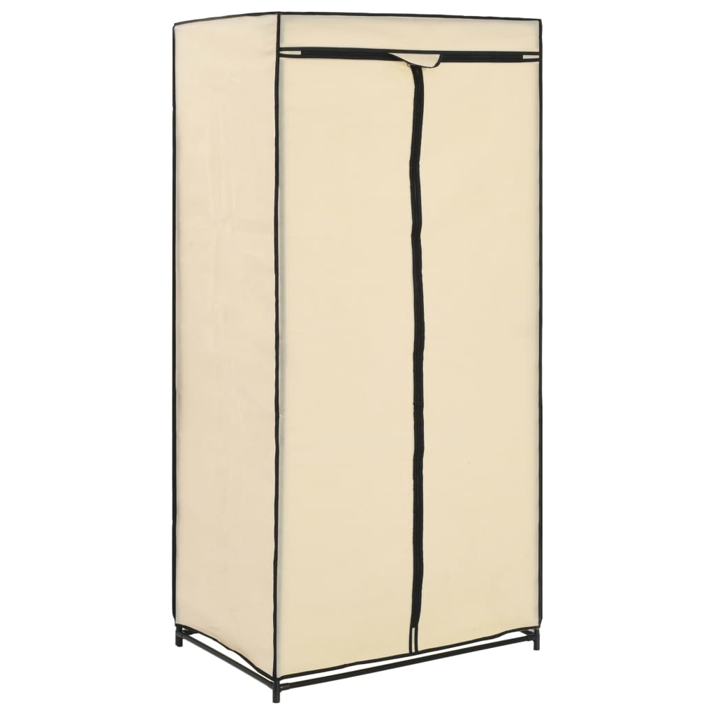 Wardrobes, 2 pcs., cream, 75 x 50 x 160 cm