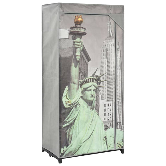 New York dresser, 75 x 45 x 160 cm, textile material