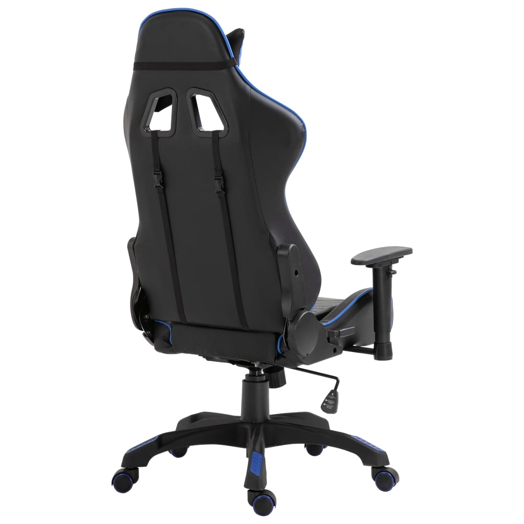 Gaming chair, blue, eco-leather