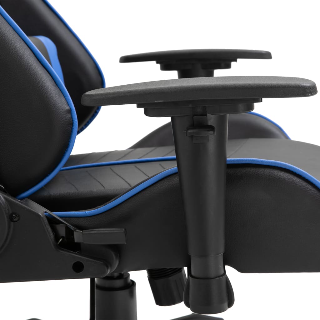 Gaming chair, blue, eco-leather