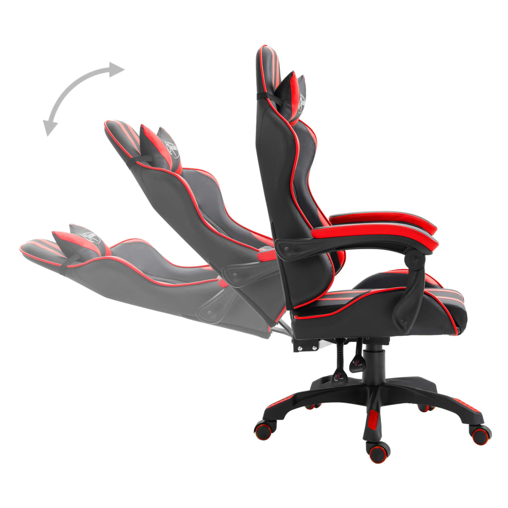 Gaming chair, red, eco-leather