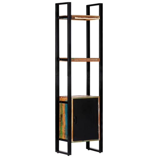 Bookcase, 45 x 30 x 171 cm, solid recycled wood