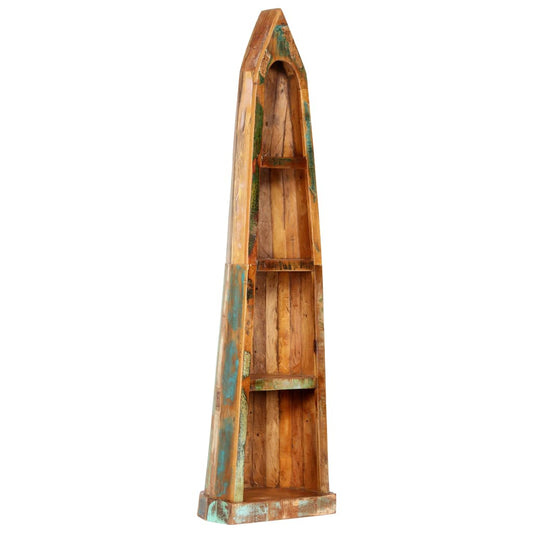 Bookcase, 50 x 40 x 180 cm, solid recycled wood