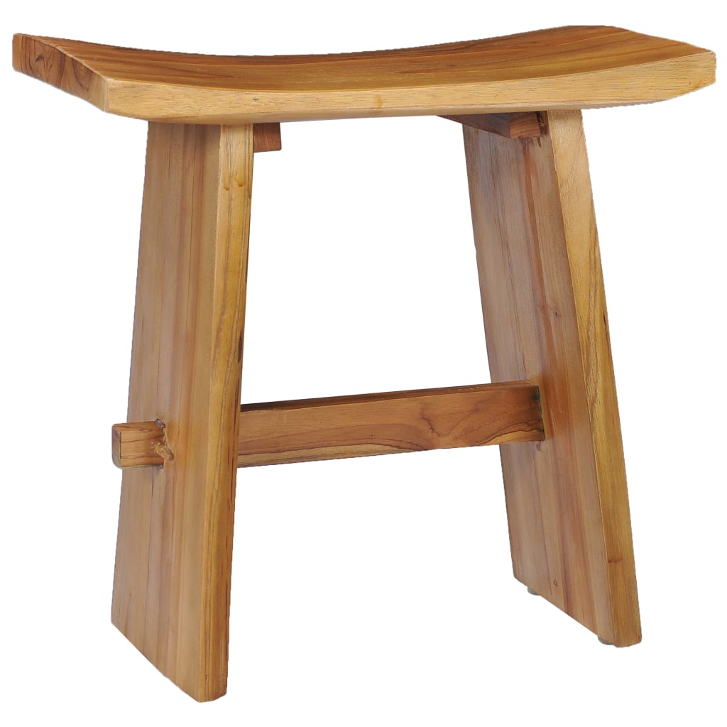 Stool, solid teak wood