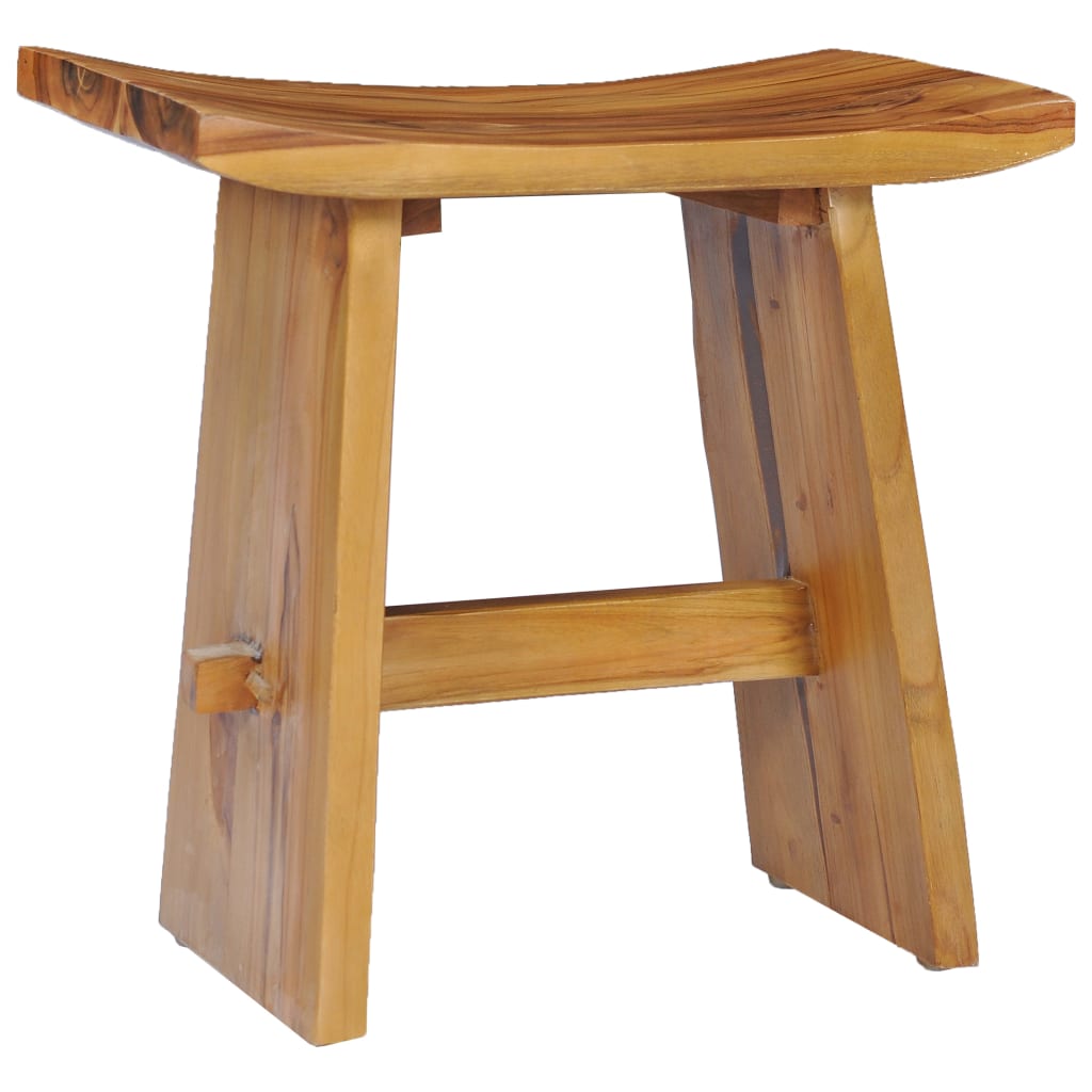 Stool, solid teak wood