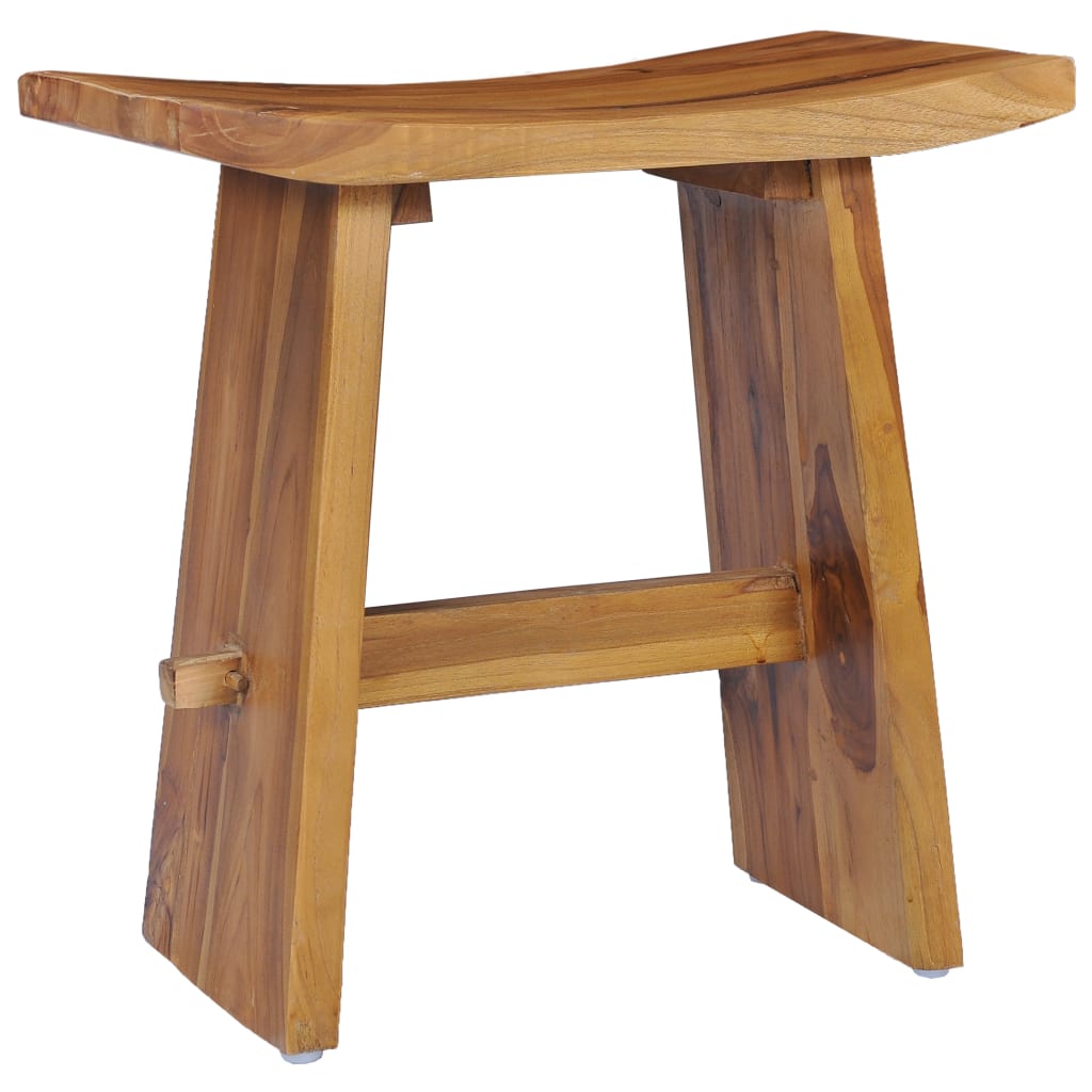 Stool, solid teak wood