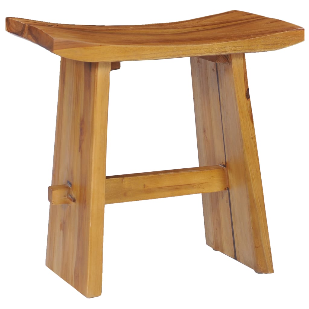 Stool, solid teak wood